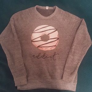 Donut Addict Crewneck Sweatshirt